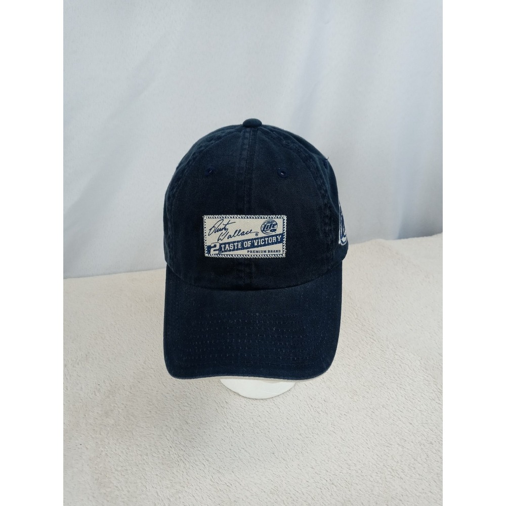 Vintage Rusty Wallace #2 Miller Lite NASCAR‎ Hat Cap Chase Authentics Strapback